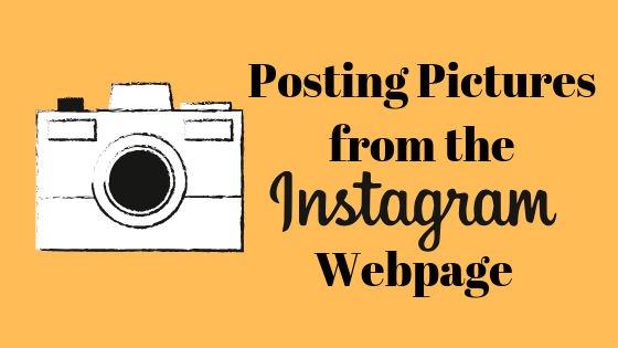 Képek feltöltése az Instagramra egy Edge vagy Chrome számára
