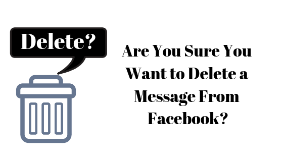 Facebookでメッセージまたは会話全体を削除する方法