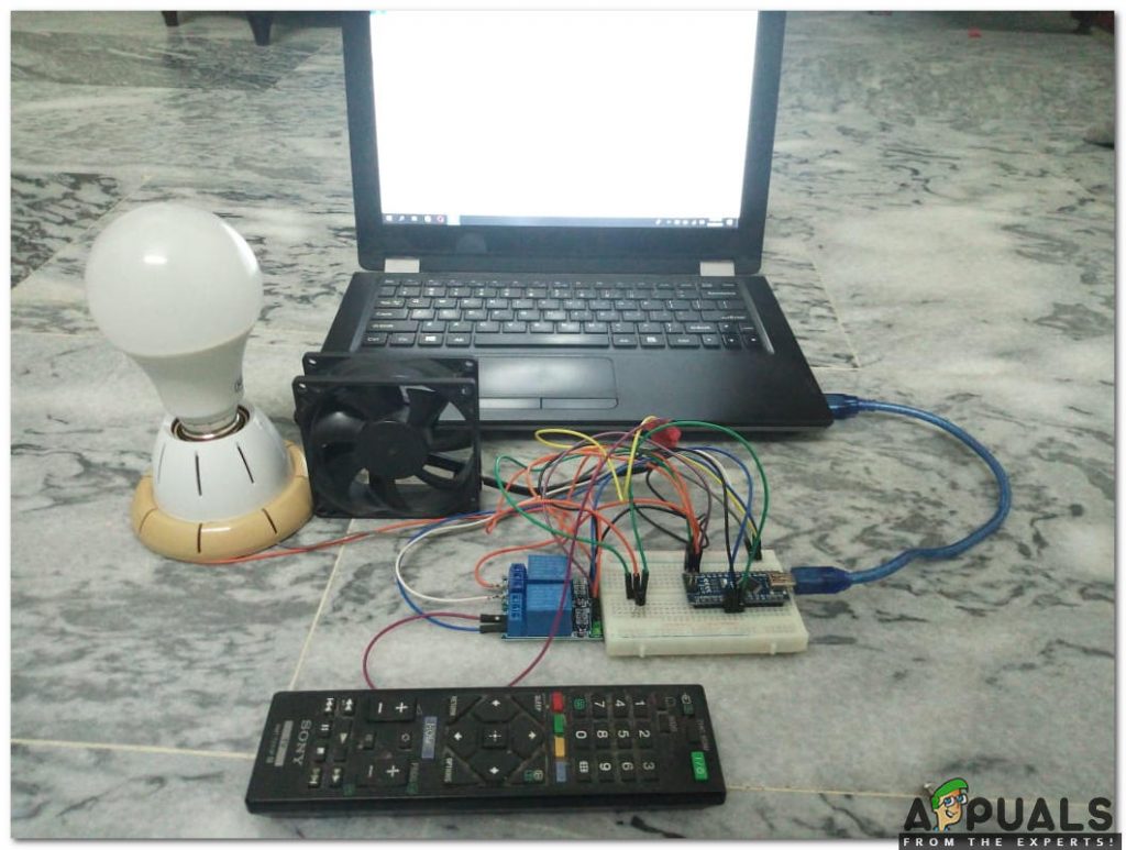 Paano Magdisenyo ng Arduino Batay sa Home Automation System Gamit ang TV Remote?