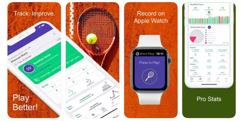 Tingkatkan teknik tenis Anda dengan iPhone dan aplikasi ini