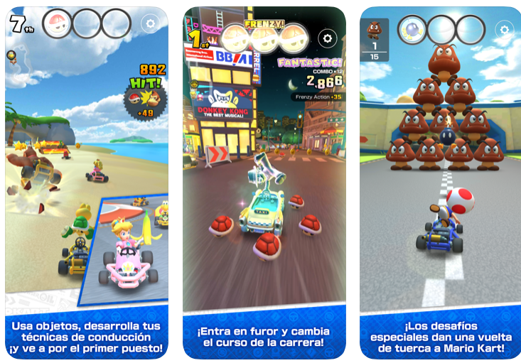 Prehliadka Mario Kart