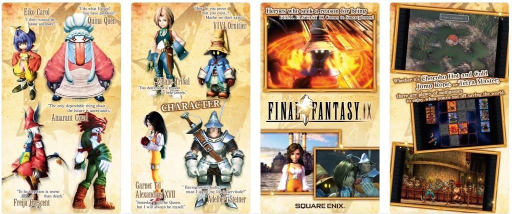 Final Fantasy og andre fantasy spil til din iPhone og iPad