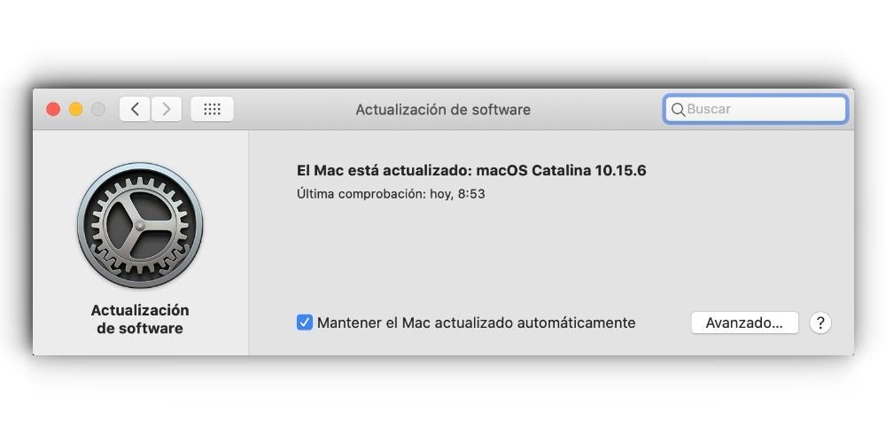 อัปเดตซอฟต์แวร์ macOS