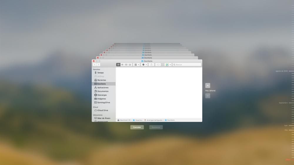 لہذا آپ ٹائم مشین کے ساتھ اپنے میک پر macOS کو بحال کر سکتے ہیں۔