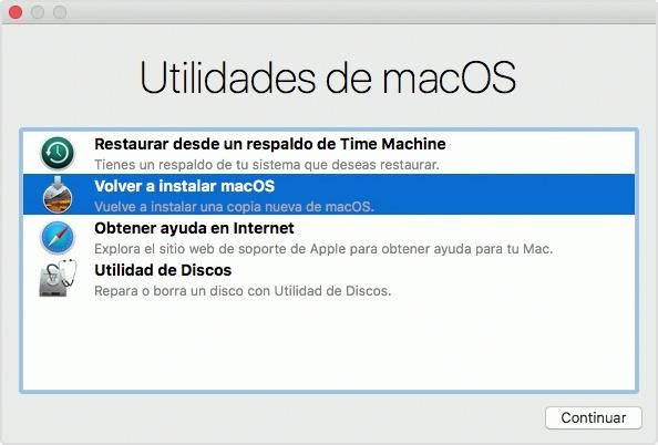 Uslužni programi za oporavak macOS-a