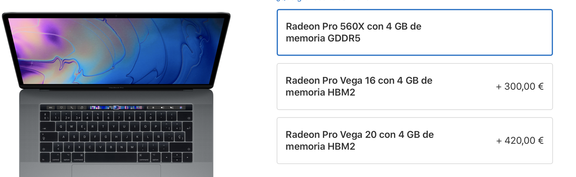 Bây giờ bạn có thể đặt trước MacBook Pro 15 ″ với đồ họa Radeon Pro Vega