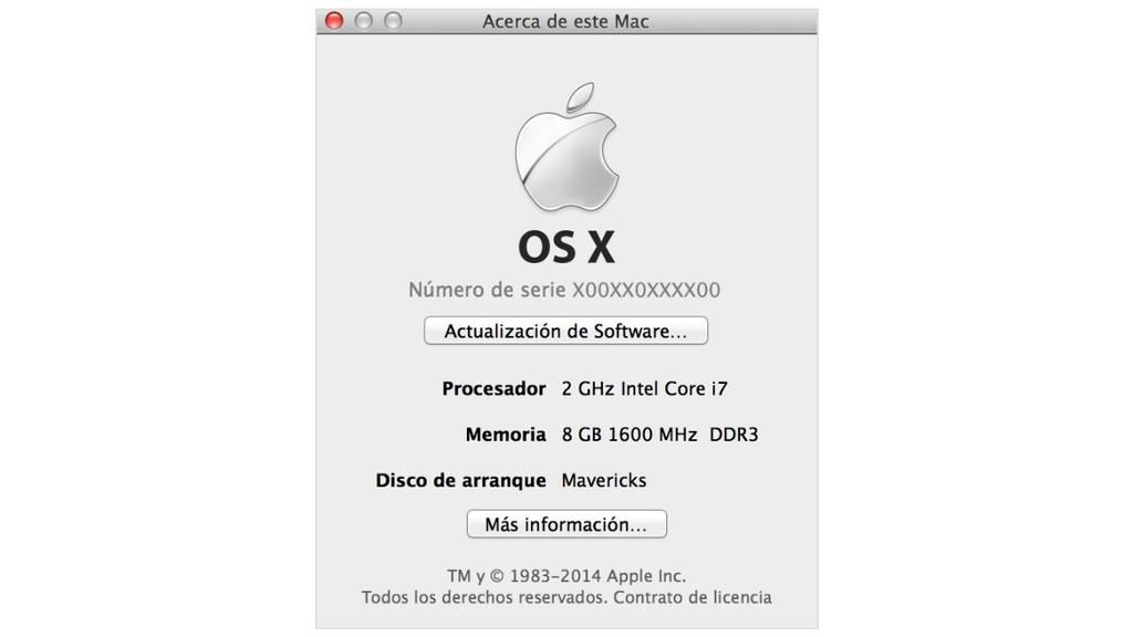 stari Mac serijski broj