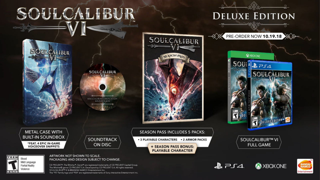 SOULCALIBUR VI: Bandai Namco uuendab E3 2018-l klassikalist 3D-RPG-d