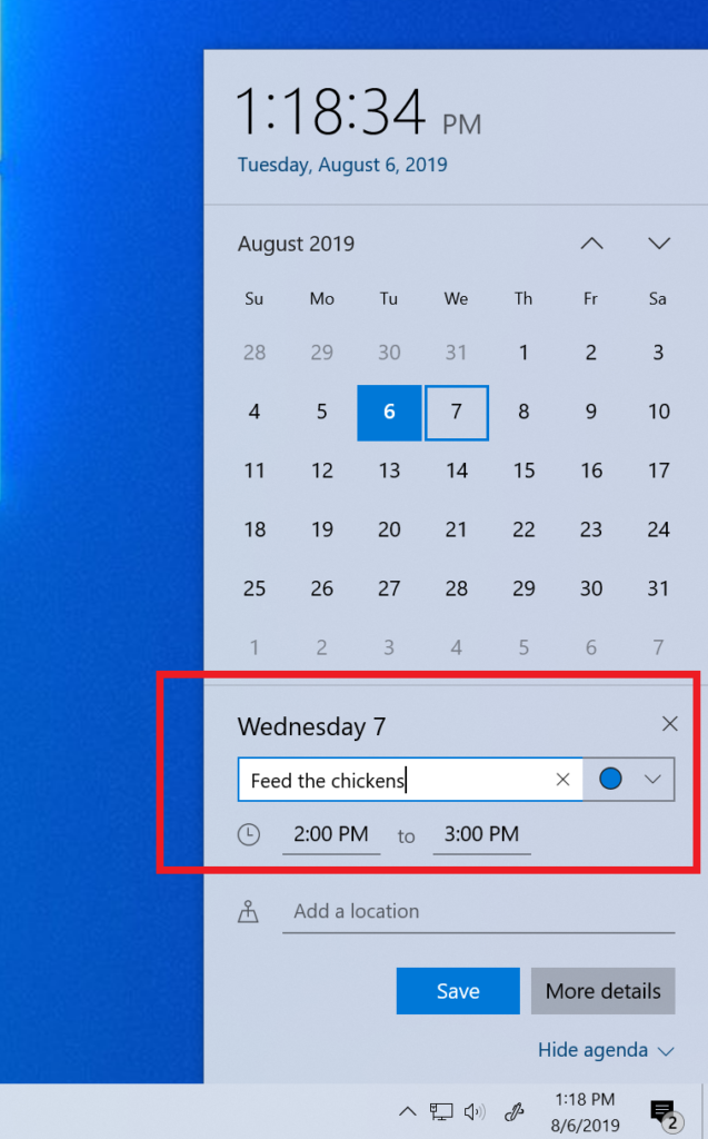As versões mais recentes do Windows 10 19H2 oferecem melhorias no calendário e classificação de notificações