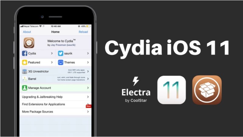 Electra iOS 11.2 līdz 11.3.1 Jailbreak veiksmīgi Jailbreaks 66496 ierīces