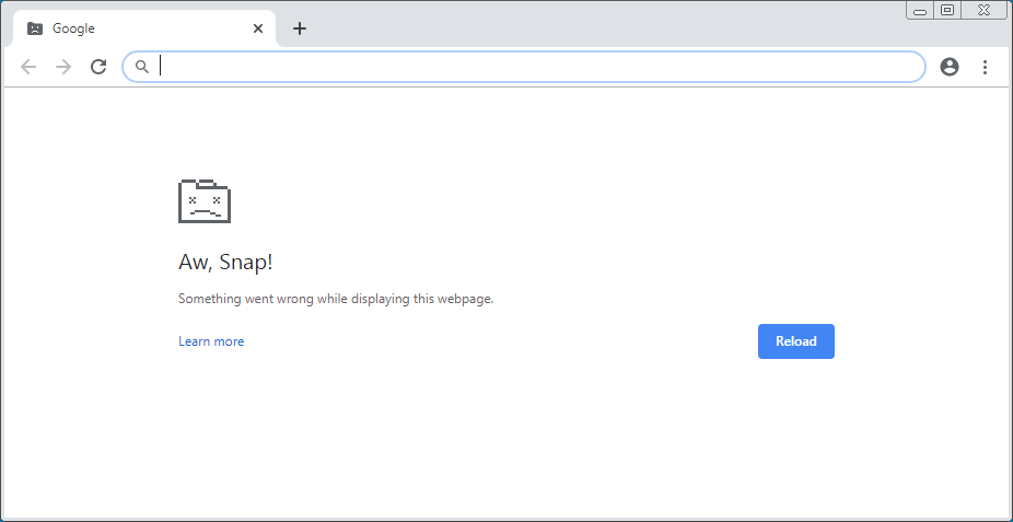Google Chrome'i uus krahhileht võimaldab teil Windows 10 probleeme diagnoosida