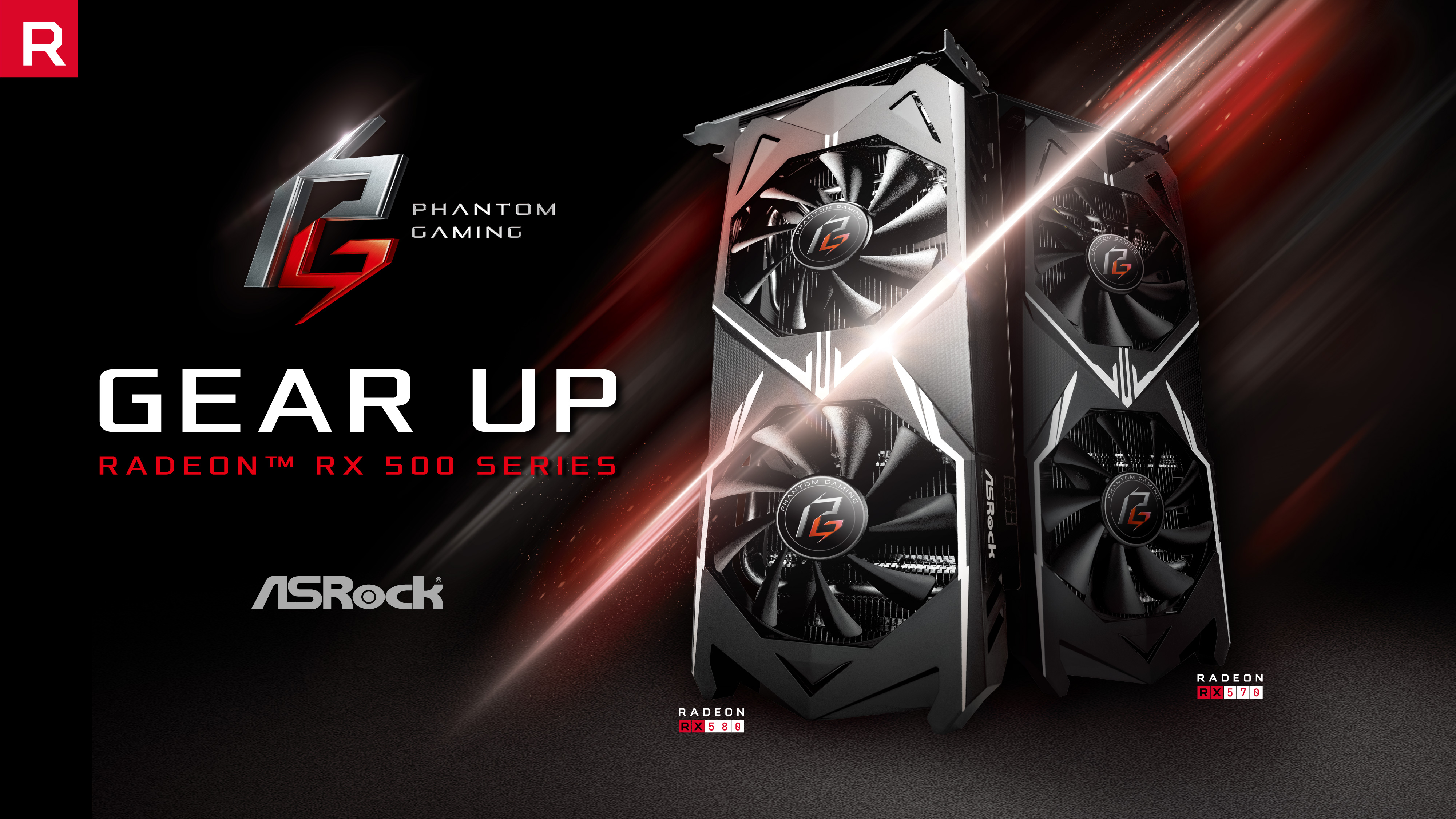 ASRock 2nd Gen MK2 RX580 และ RX570 Phantom Gaming X GPUs ประกาศ