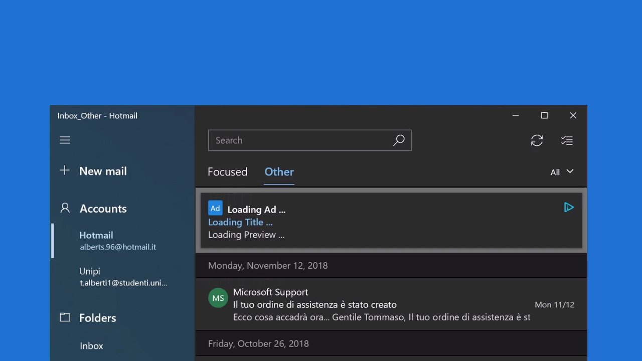 Microsoft tõmbab pärast kogukonna tagasilööki Windows 10-s oma postitusrakendusest reklaamid tagasi