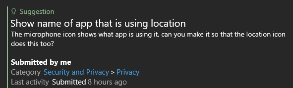 Serviços de localização do Windows 10