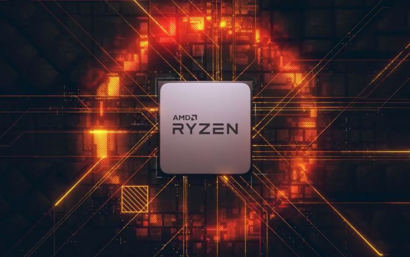 AMD Ryzen 9 4900H 8C / 16T mobiilsusprotsessor 45 W TDP-ga, mis on märgitud kõrgekvaliteedilise ASUS TUF-mängumärkmiku sees