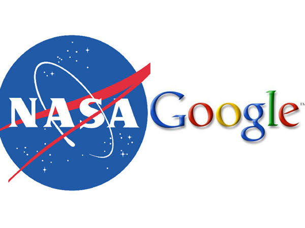 Logotipo de Google y NASA