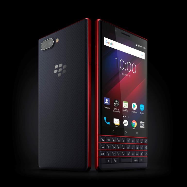 Blackberry KEY2 готова к выпуску красного цвета в Европе
