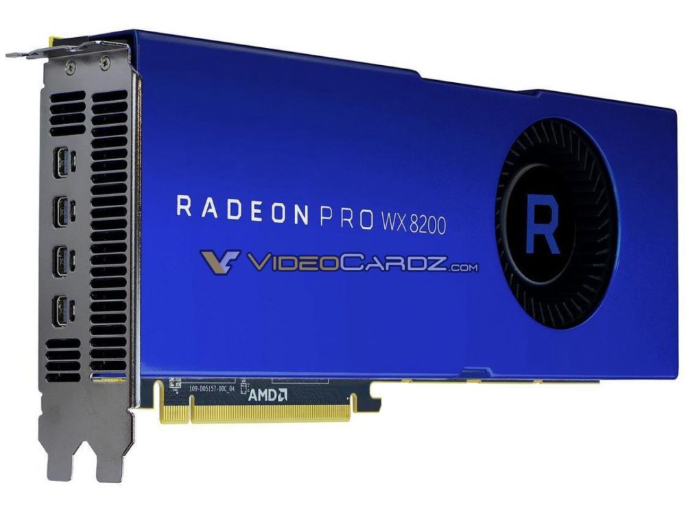 AMD Radeon Pro WX 8200 on 16% nopeampi kuin Nvidia Quadro P5000 Adobe Premier -sovelluksessa