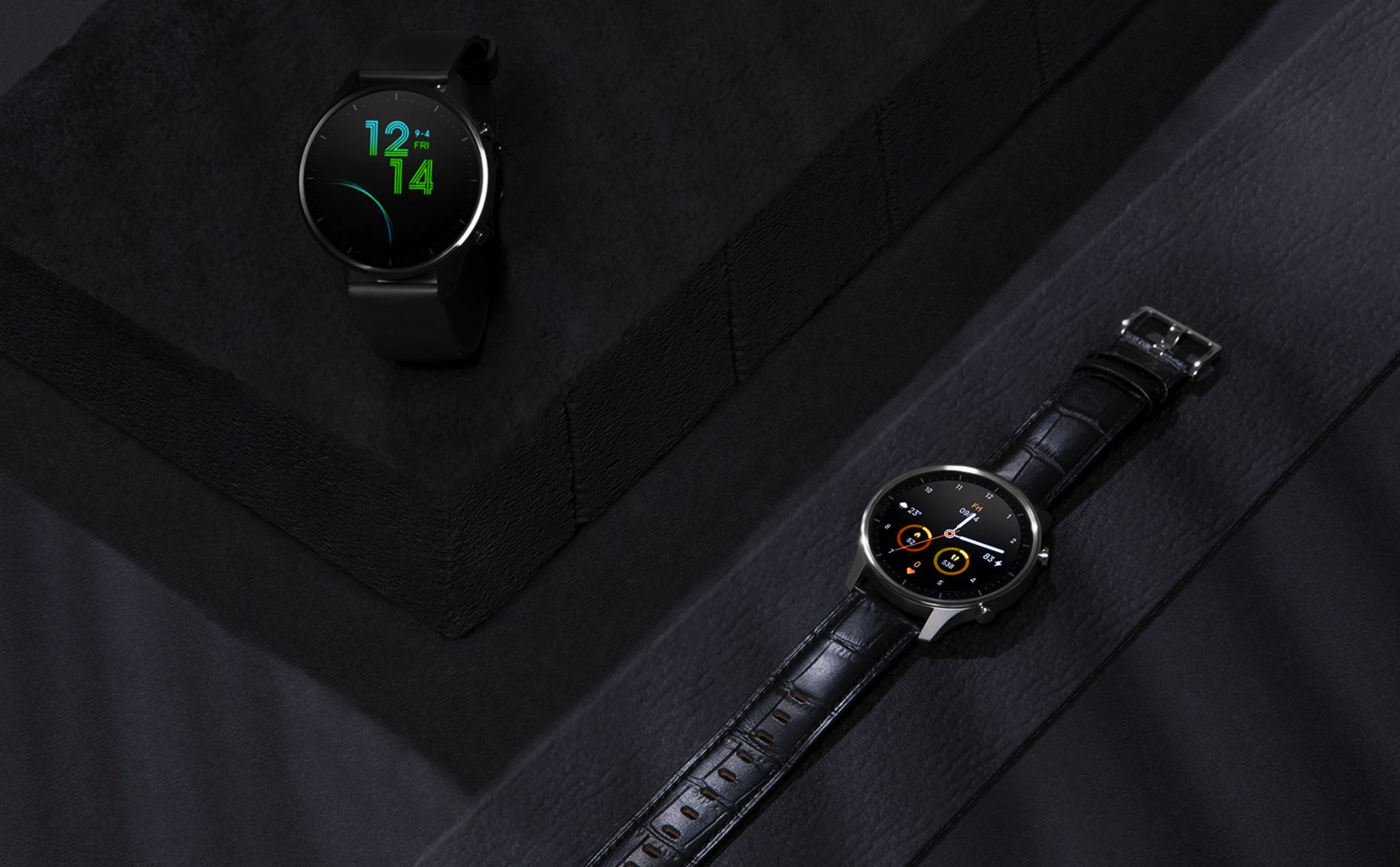 Xiaomi обявява Mi Watch Revolve: 450 nits AMOLED панел, Винаги на дисплея и два цвята!