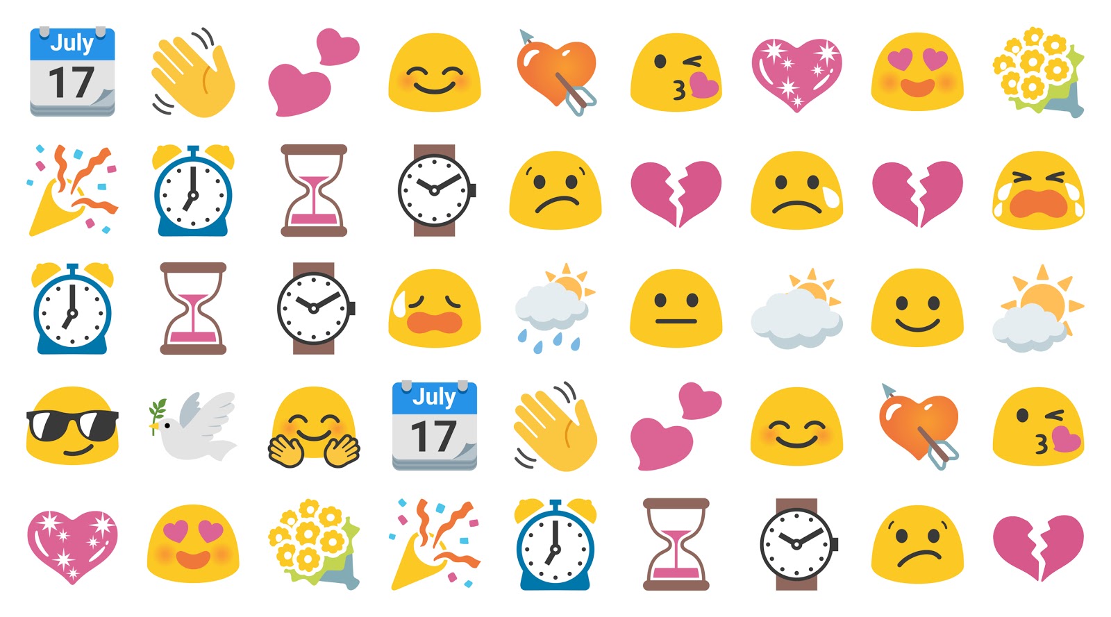 A Blob Emoji visszatér a GBoard és az Android Messages billentyűzetcsomagokba