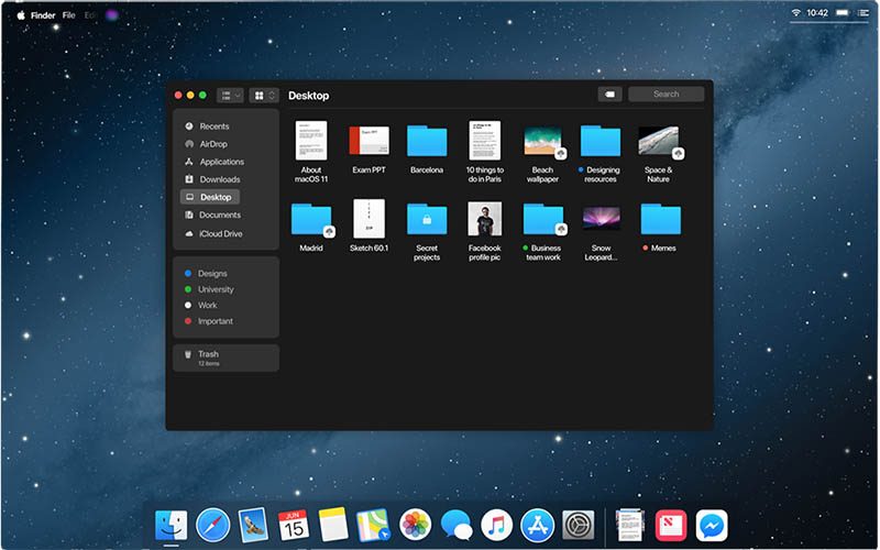 Actualizarea Apple MacOS 10.14 vine cu un „mod întunecat” real