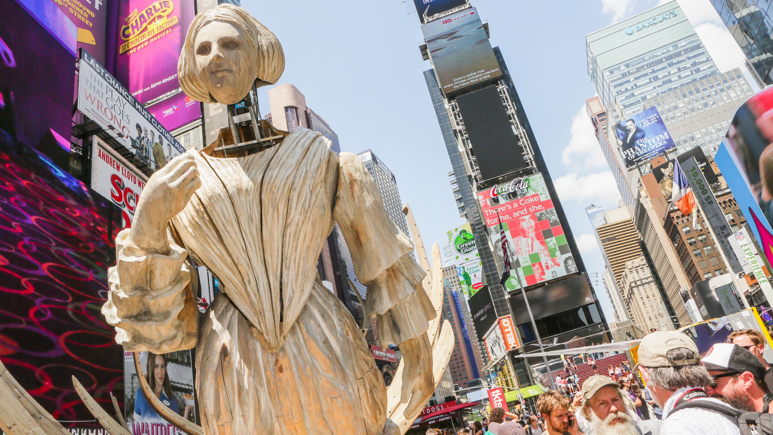 Hololens sprístupňuje výstavu umenia novej generácie uprostred Times Square