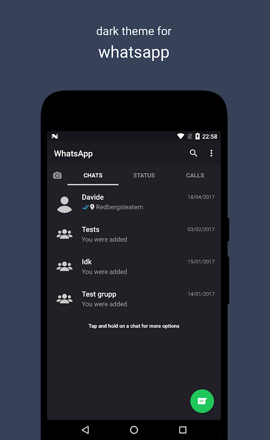 Mahdollinen 'Dark Mode' -päivitys, joka on tulossa WhatsAppiin lähitulevaisuudessa