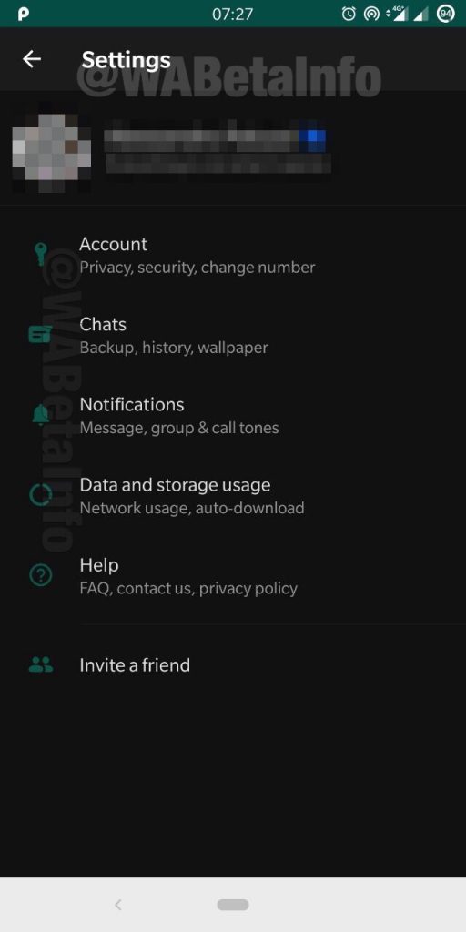 Mod Gelap WhatsApp 1