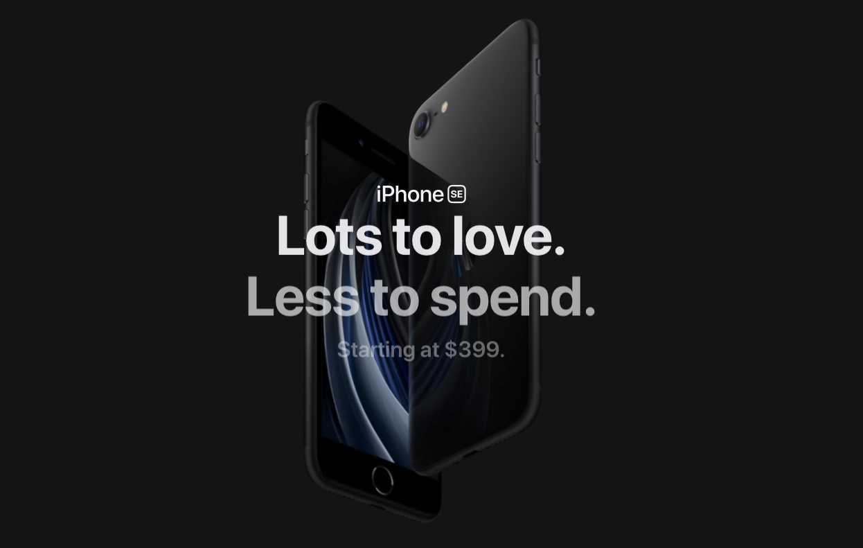 Apple anuncia el iPhone SE 2: chip biónico A13, carga inalámbrica y más por $ 399