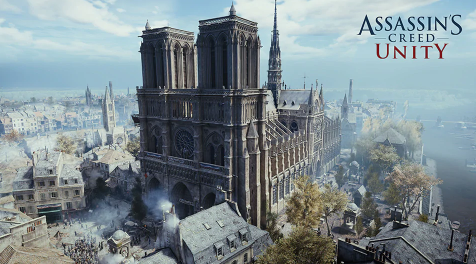 Ubisoft donerer 500 000 € for å hjelpe deg med å gjenopprette Notre-Dame, Assassin's Creed Unity tilgjengelig gratis