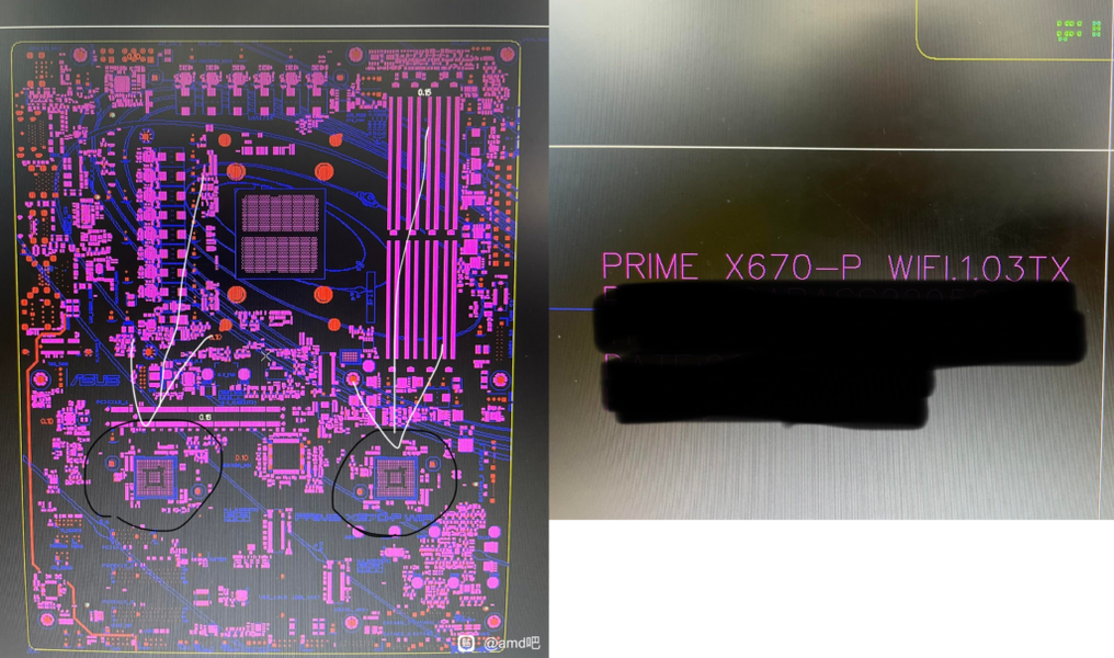 Prihajajoče matične plošče X670 bodo morda prišle z zasnovo z dvojnim čipom