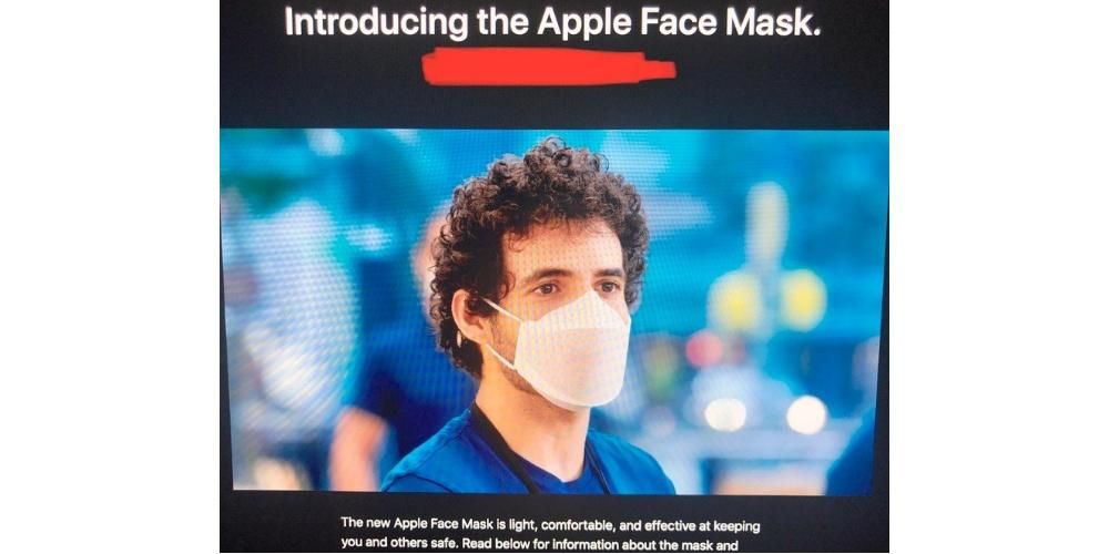La mascareta dissenyada per Apple que no podràs comprar