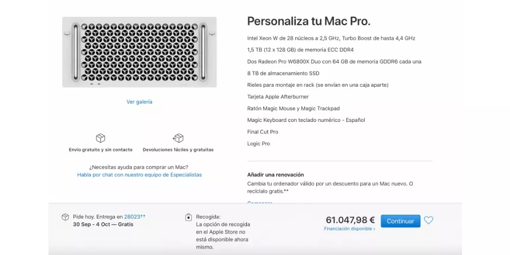 Het duurste product van Apple is een Mac: hallucineer met zijn prijs