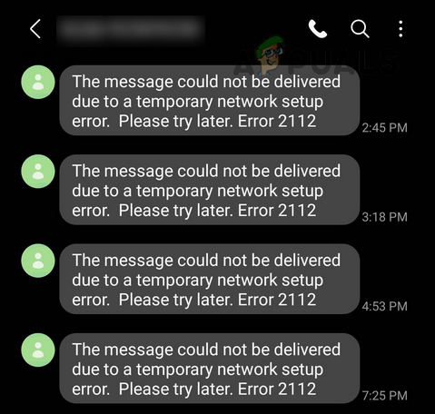 Hur fixar man 'Error 2112' på ett Sprint-nätverk?