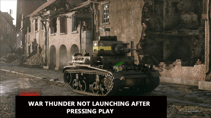 修正: 再生ボタンを押した後、War Thunder が起動しない