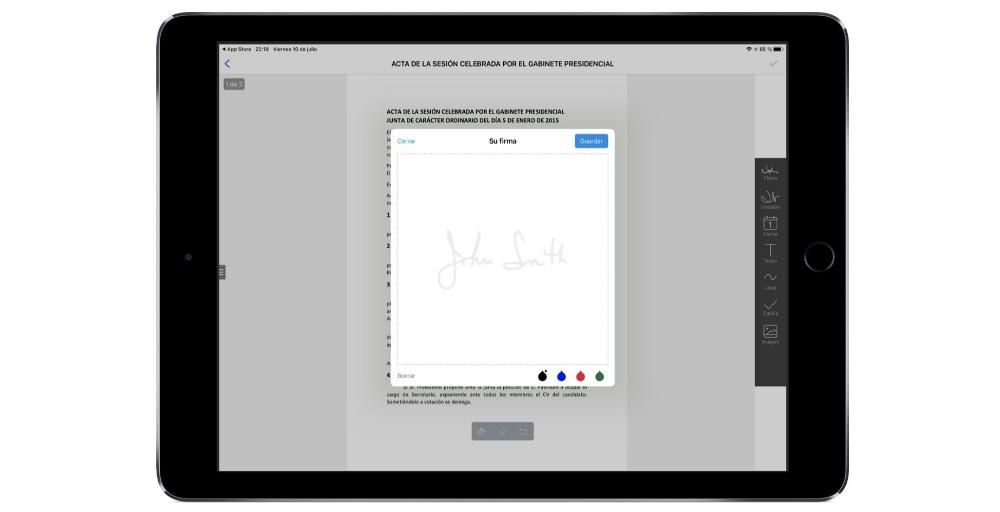 Pomocou tejto aplikácie podpíšte akýkoľvek dokument na iPade