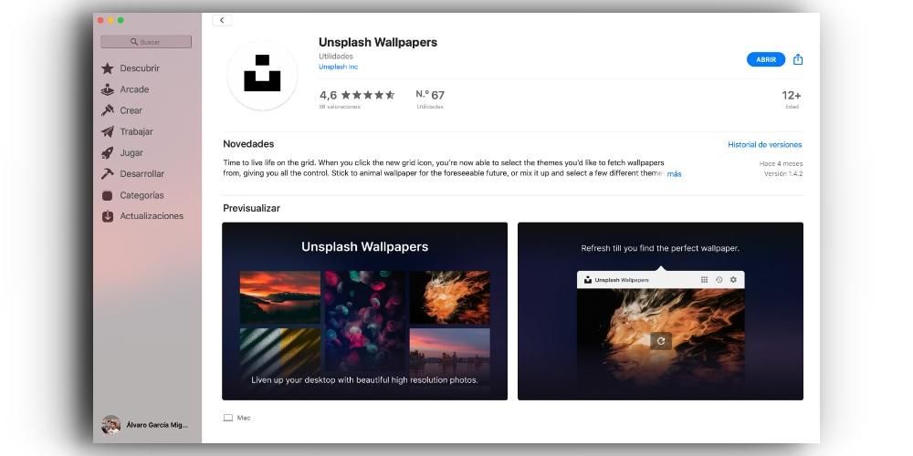 Unsplash Wallpaper App Store Mac