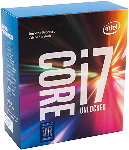 Processador Intel Core i7-7700K para desktop 4 núcleos de até 4,5 GHz desbloqueado LGA 1151 100/200 Série 91W