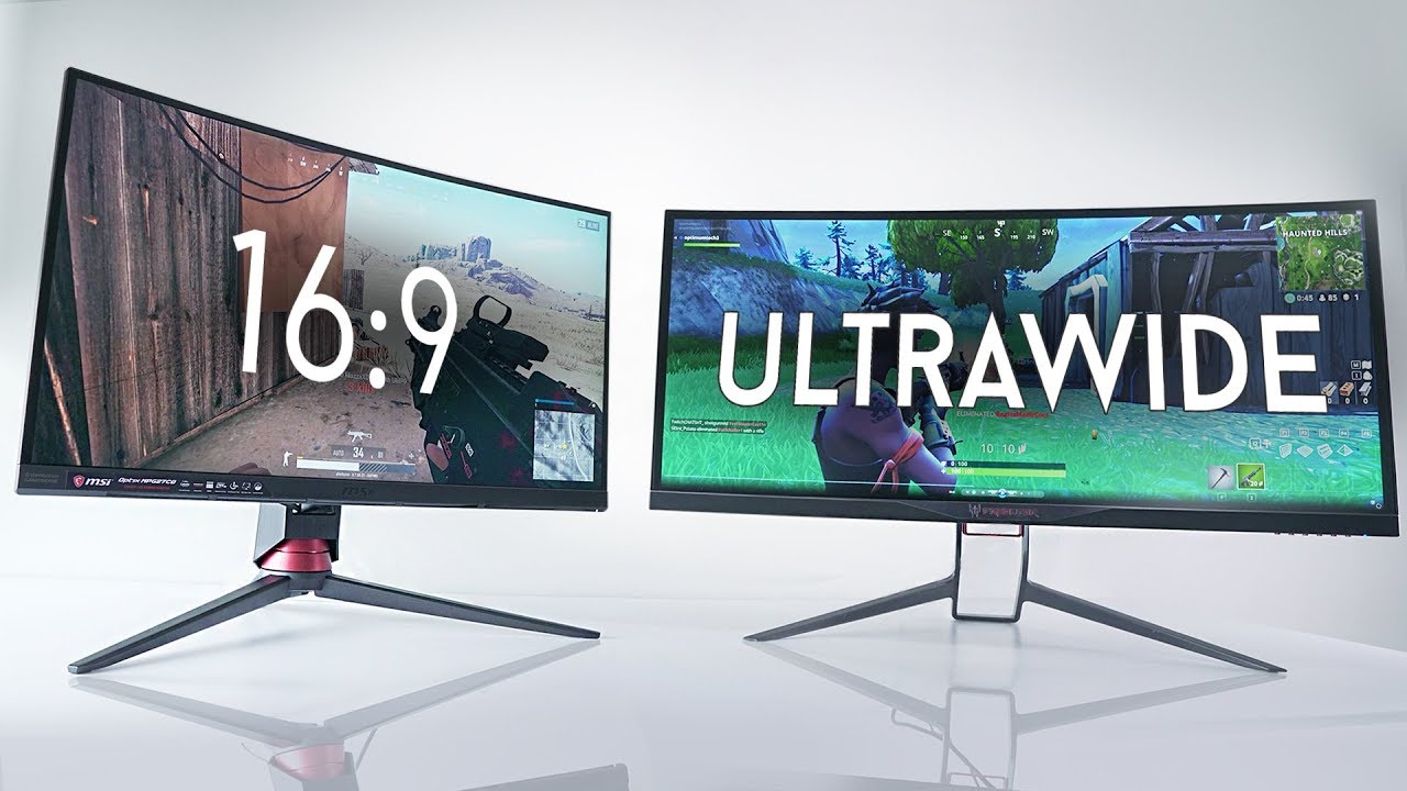 21: 9 vs 16: 9 monitori: kas ir labāks?