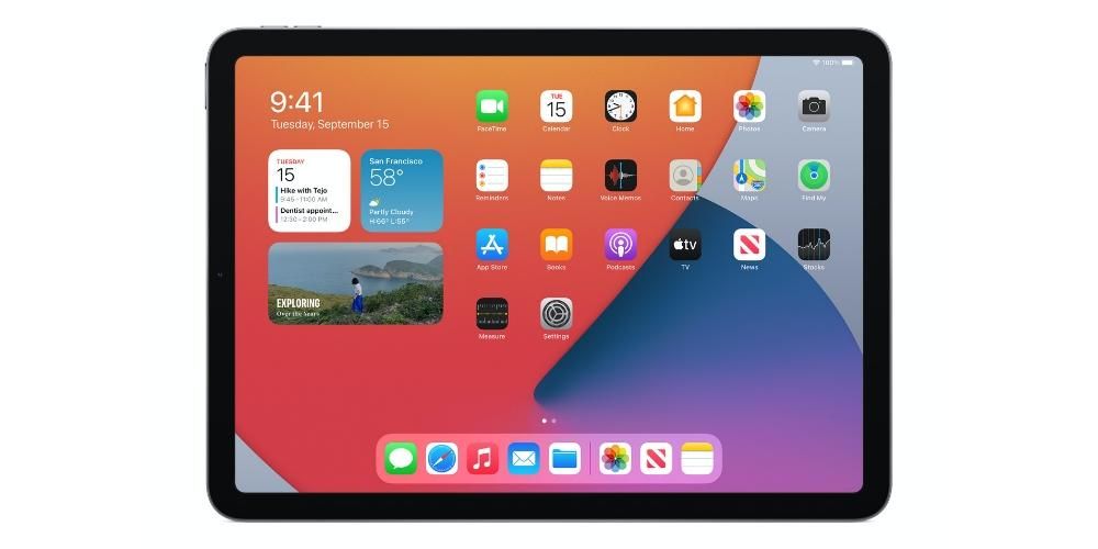 iPadOS iPad Air 2020