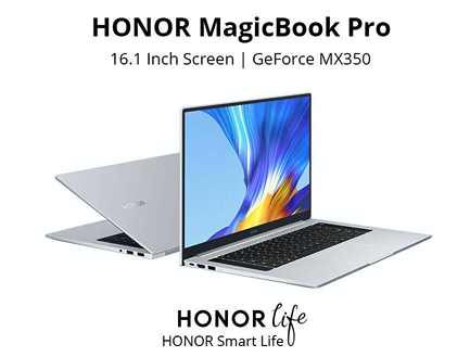 Honor MagicBook Pro 2020 Ryzen Edition Dilancarkan Dengan Skrin HD + Penuh Besar, RAM 16GB, Dan Banyak Ciri Lain