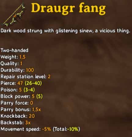Com crear Draugr Fang a Valheim - Millor guia d'arc