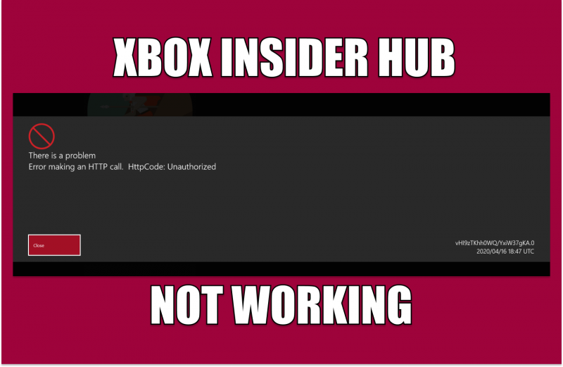 Düzeltme: Xbox Insider Hub, Windows 11/10 PC'de Çalışmıyor