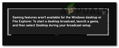 [FIX] Caracteristicile de joc nu sunt disponibile pentru desktopul Windows sau pentru File Explorer