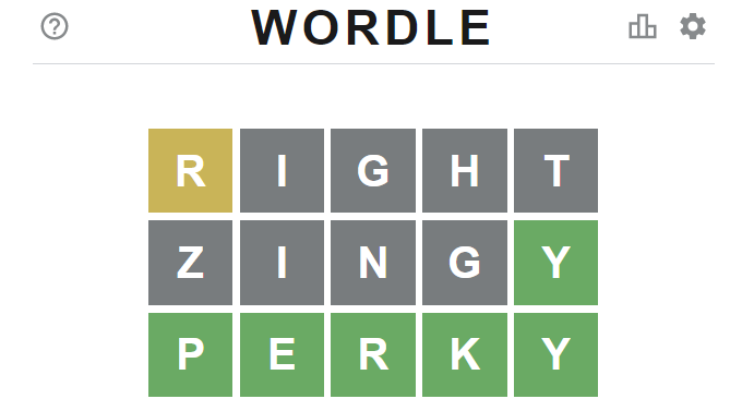 Wordle Word Šiandien sausio 28- Wordle 223 Atsakymas