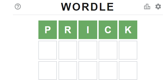 Wordle Word сегодня, 21 января - Wordle 216 Ответ